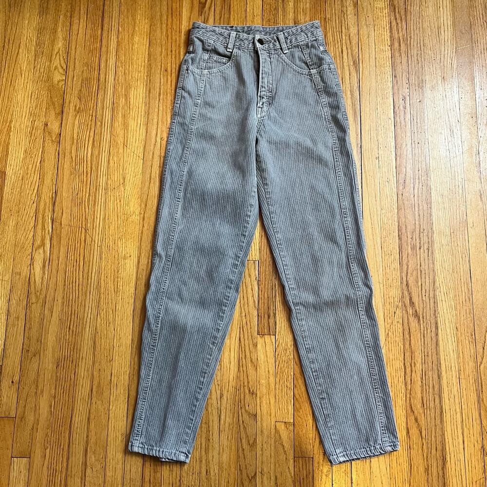 Edwin Pants Womens 27 X30 Broken Slim Gray Tapered Jean *